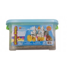 6 pounds three colors Kinetic Sand with three molds